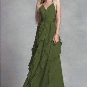 WHITE by Vera Wang Bridesmaid Dress Size 12